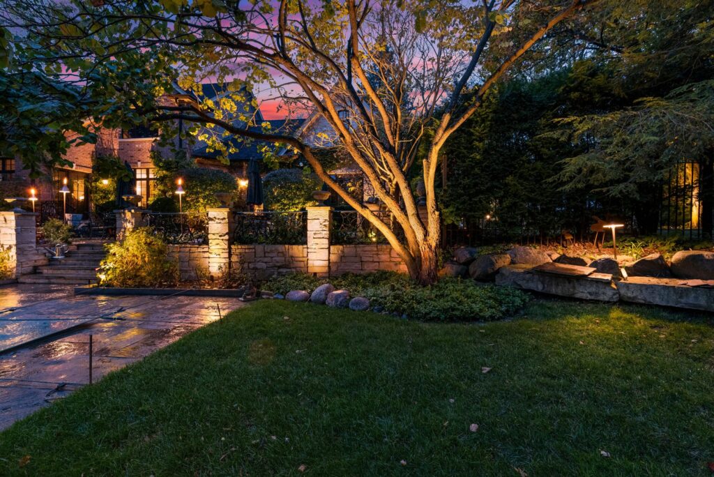 Custom Landscape Lighting Design in Mokena & Chicago Suburbs