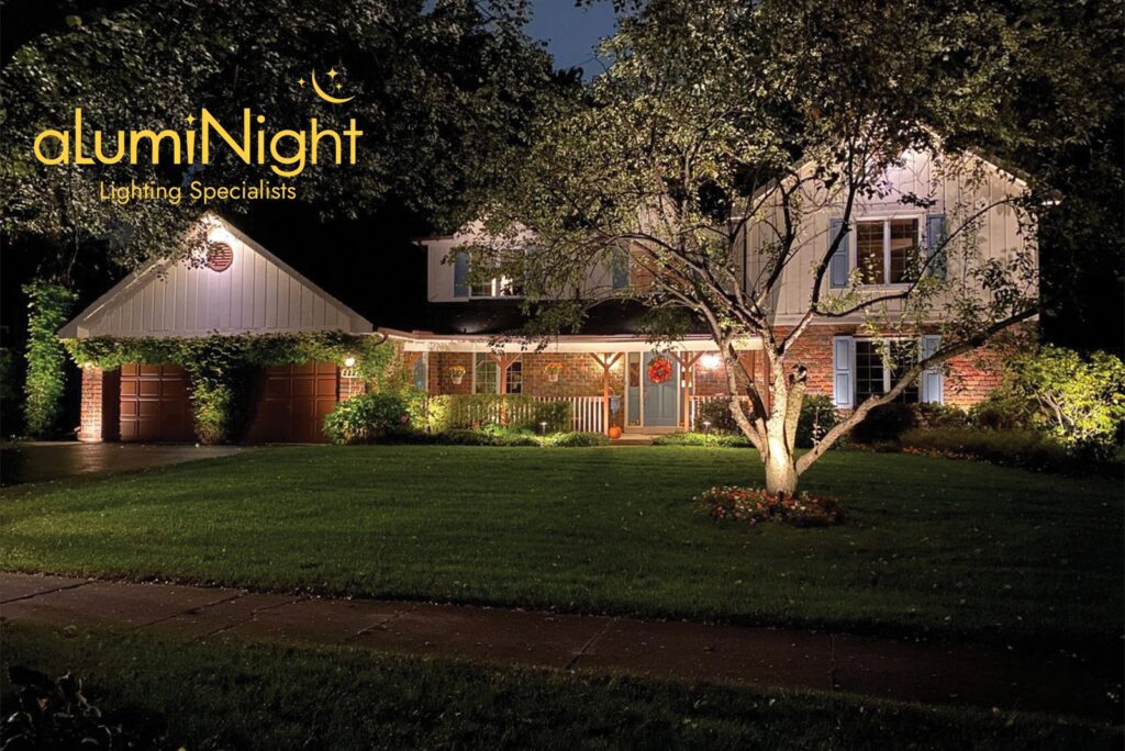 Custom Landscape Lighting Design in Mokena & Chicago Suburbs