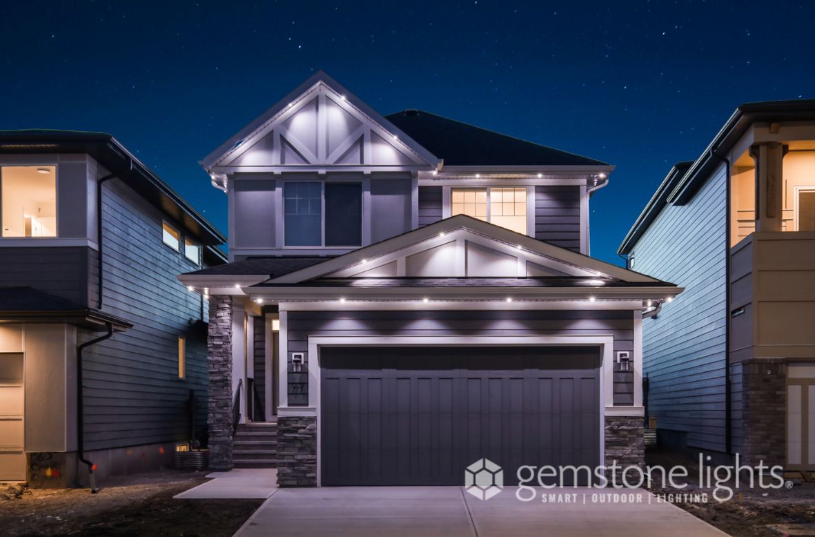 Architectural Accent- Highlighted roof peaks, columns, and trim