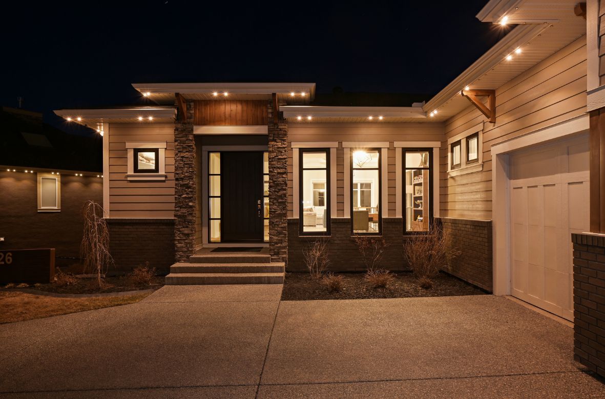 Architectural Accent -Warm, inviting entryways