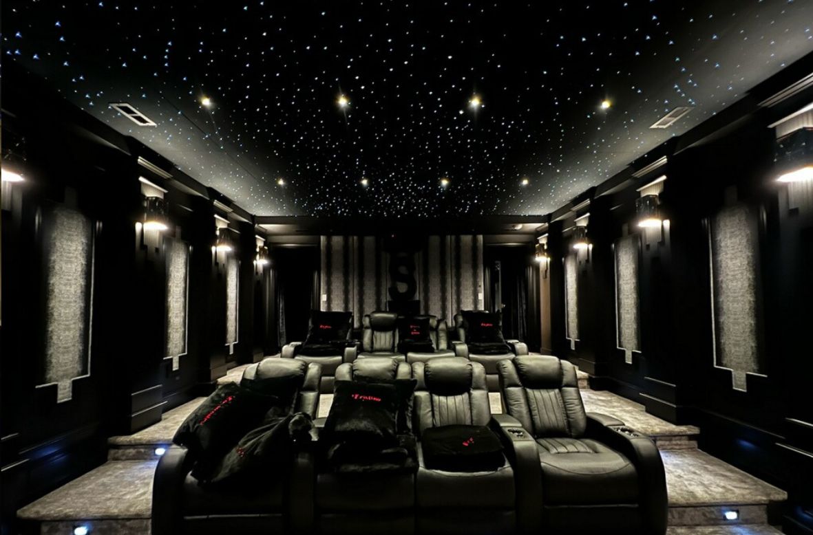 _starfield ceilings in Home cinema