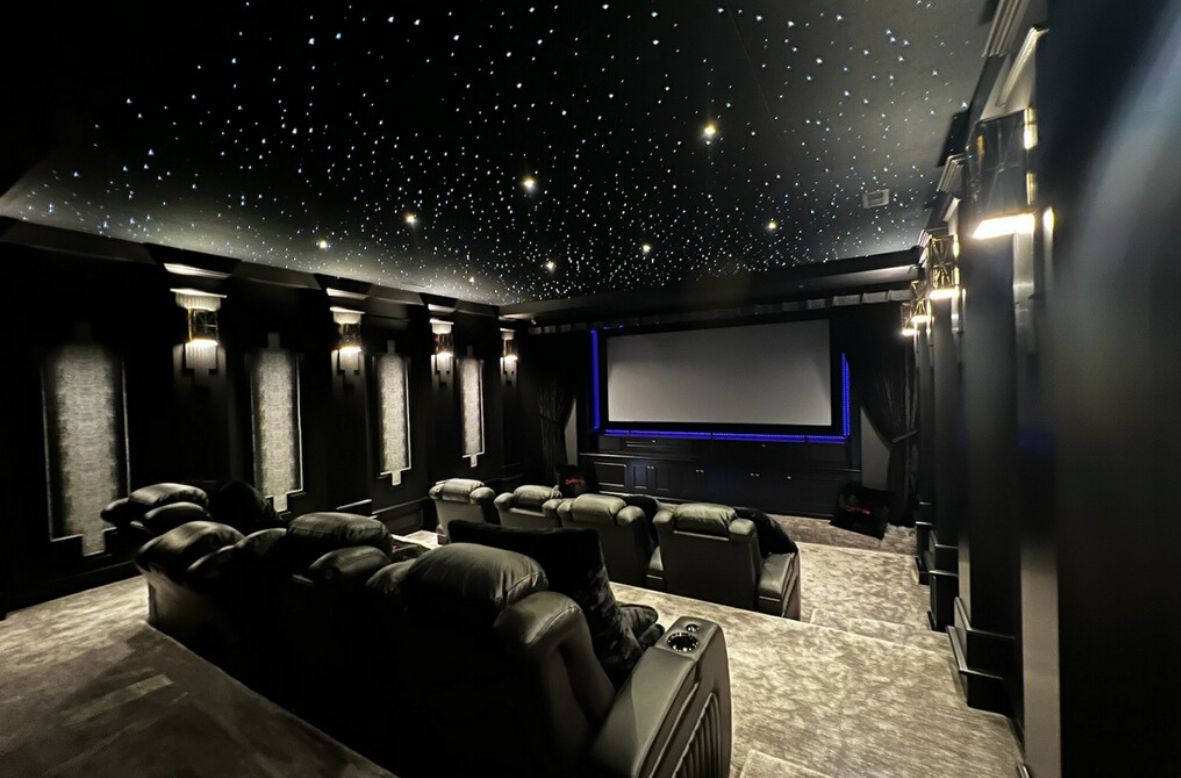 Starfield ceilings in Home theater