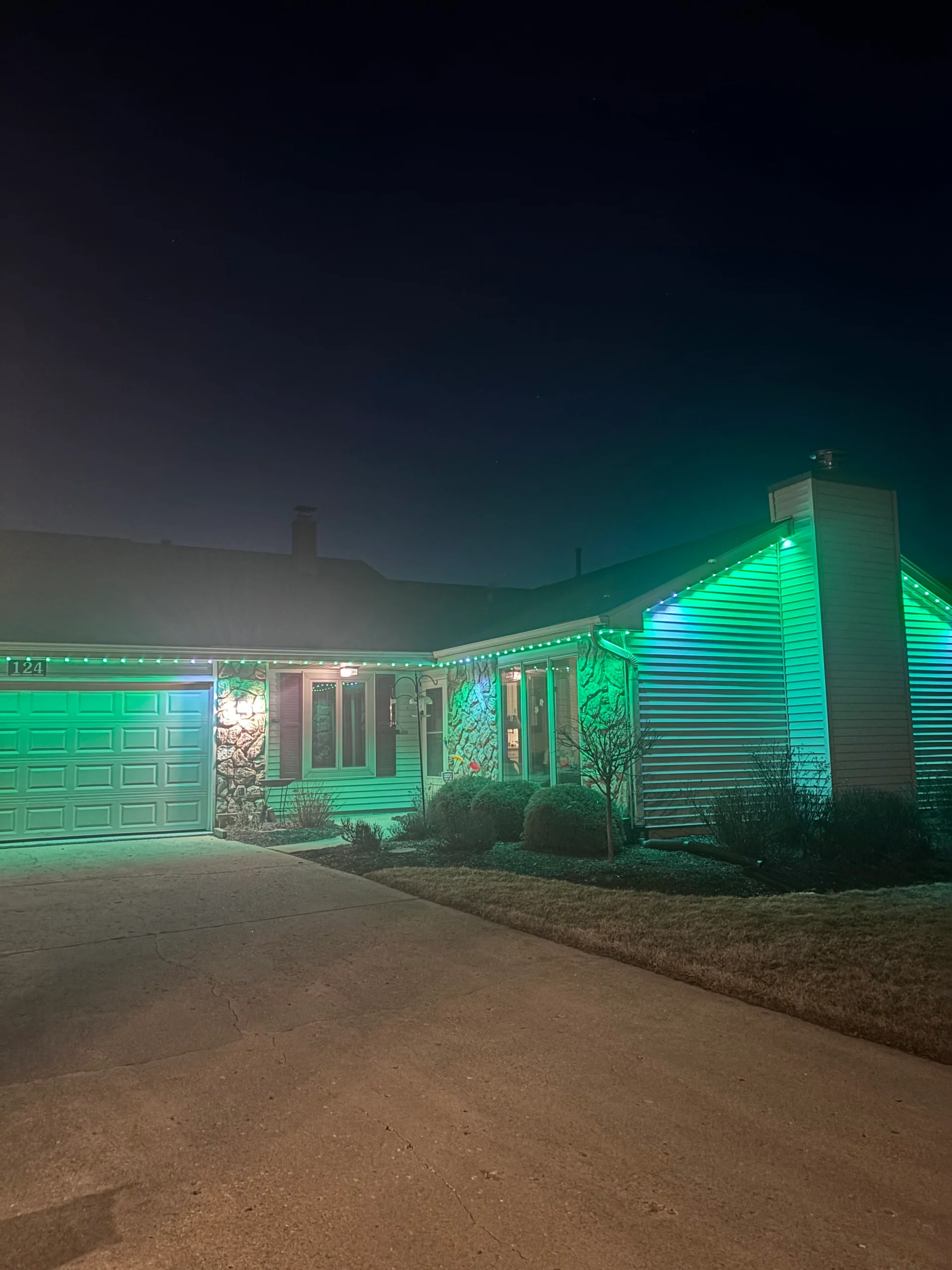 professional installation of outdoor lighting design enhancing landscape features in mokena chicagoland
