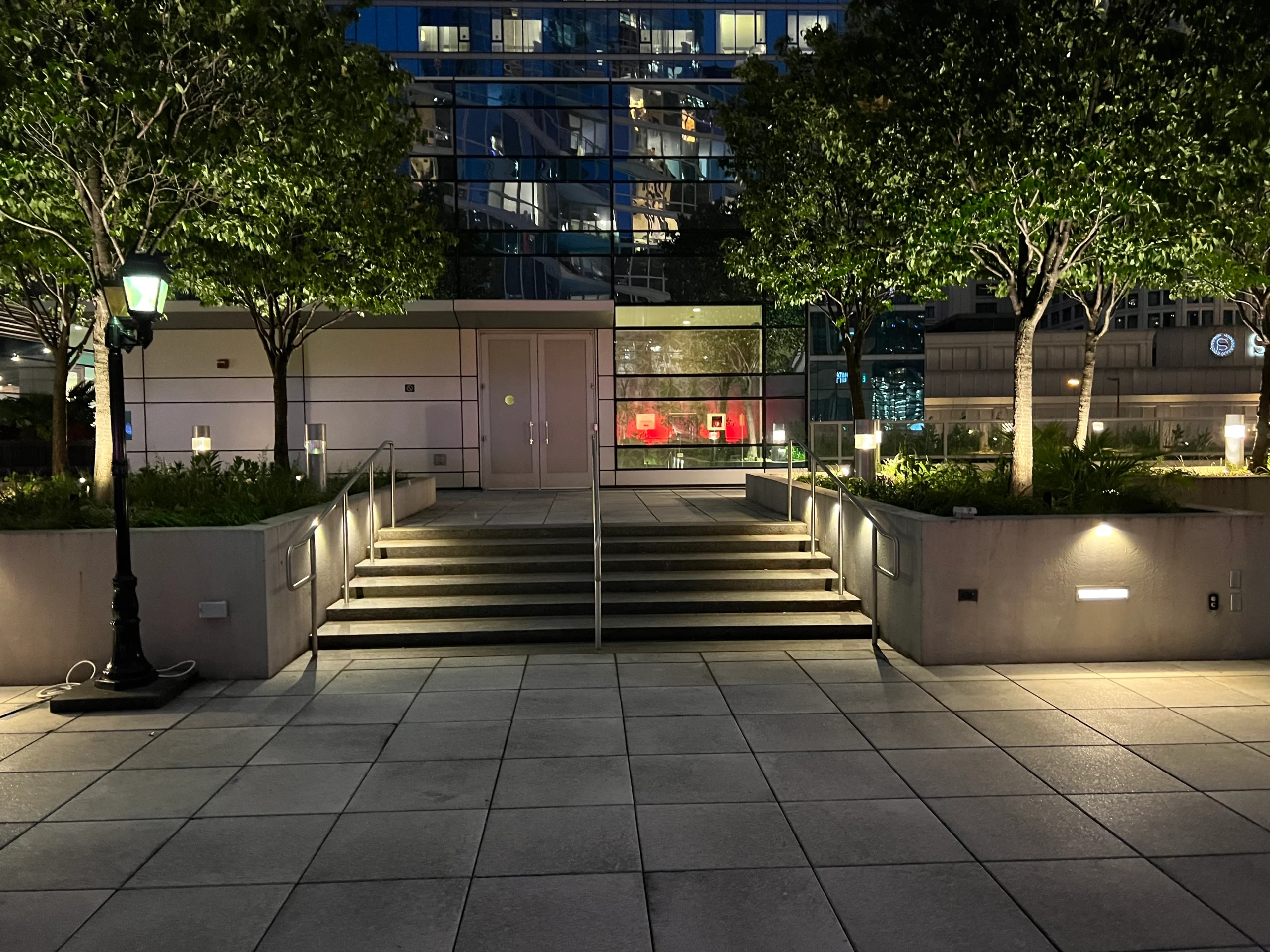 professional installation of landscape lighting design enhancing outdoor spaces in mokena chicago suburbs